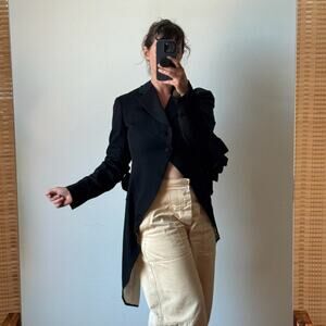 NWT COMME DES GARCONS Couture Cut-Out Deconstructed Blazer